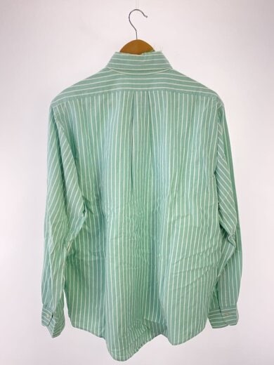 商品画像：長袖シャツ/--/コットン/GRN/ストライプ 2