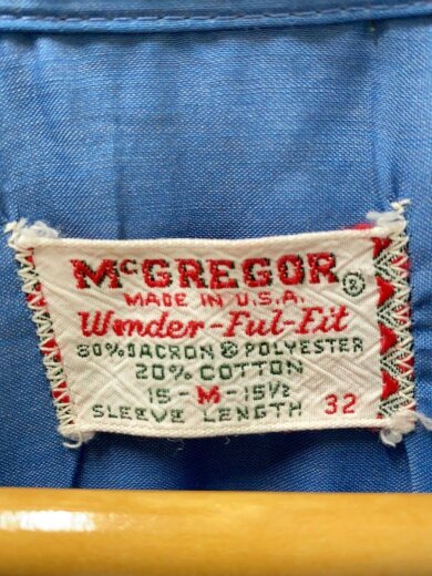 商品画像：長袖シャツ/M/ポリエステル/BLU 4