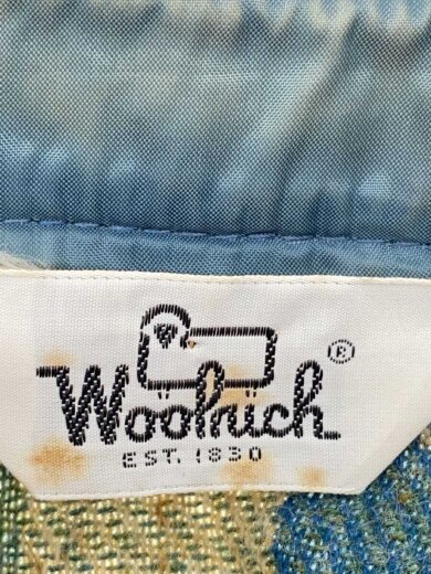 商品画像：長袖シャツ/L/ウール/BEG/チェック/80s 3