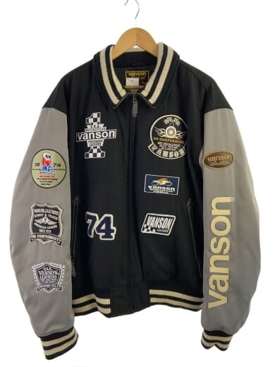 商品画像：スタジャン/--/ウール/BLK/VS22107W 1