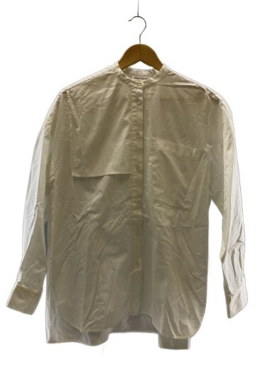 商品画像：長袖ブラウス/M/コットン/WHT/470GA830-0850 1