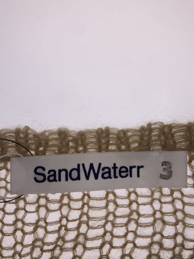 画像：SandWaterrニット・セーター(薄手)/3/ナイロン/BEG/SN-K01033