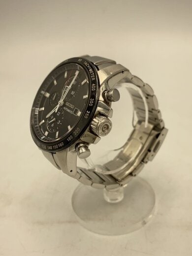 商品画像：自動巻腕時計/アナログ/ステンレス/BLK/SLV/SS/6S28-00B0 2