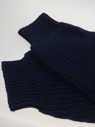 商品画像：ニット・セーター(厚手)/XL/コットン/NVY 4