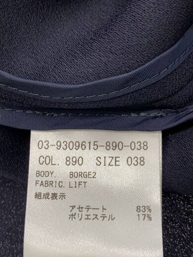 商品画像：ジャケット/38/--/NVY/03-9309615-890-038// 4