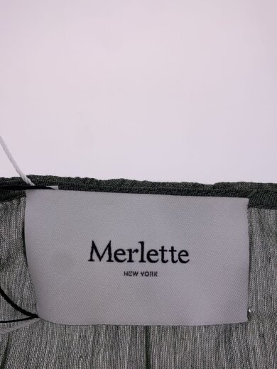 商品画像：長袖ワンピース/XS/コットン/GRN/無地/4010300034 3