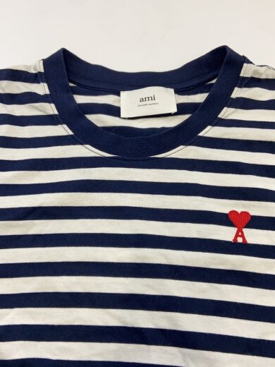 商品画像：Tシャツ/XXL/コットン/NVY/ボーダー 7