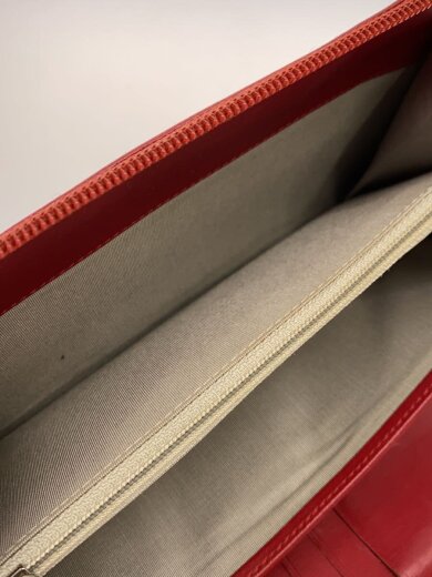 商品画像：長サイフ_キャビアスキン_ラウンド_ココマーク_BLK/牛革/RED/無地/レディース 6