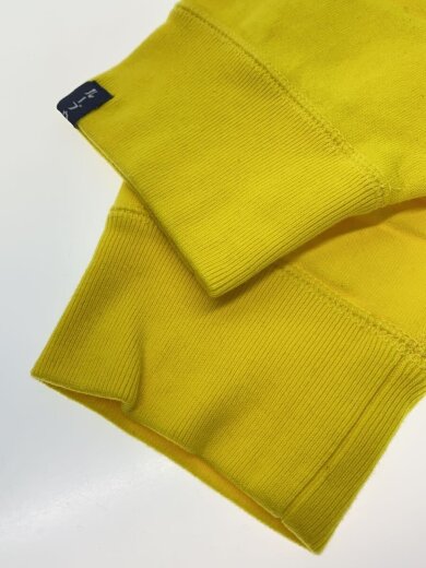 商品画像：ジップパーカー/L/コットン/YLW/無地 5