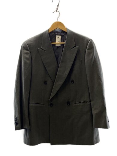 商品画像：テーラードジャケット/44/ウール/GRY/無地 1