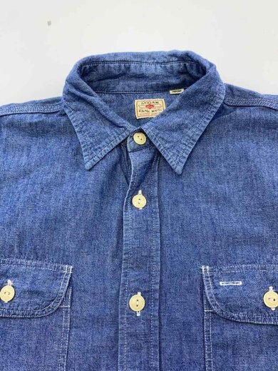 商品画像：長袖シャツ/M/コットン/IDG/無地/SC27850/Chambray Work Shirts// 7