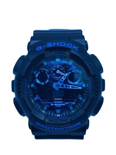 商品画像：腕時計/デジアナ/ラバー/ga-100cb 1