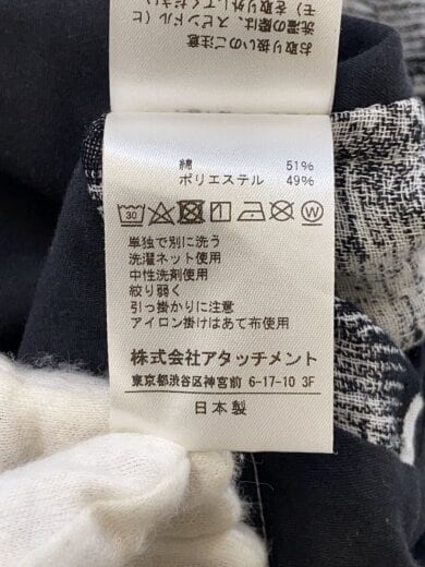 商品画像：ボトム/2/コットン/BLK/総柄/VP31-308 6