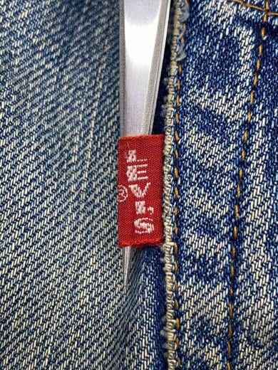 商品画像：ストレートパンツ/--/デニム/IDG/60-70s/VT/501/BIGE/実寸W33/デニム/インディコ// 5