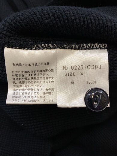 商品画像：長袖Tシャツ/XL/コットン/BLK/プリント/02251CS03// 4