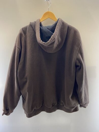 商品画像：ジップパーカー/XL/コットン/BRW/100632 201// 2
