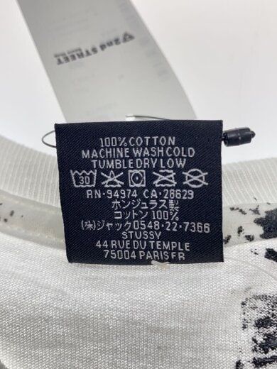 商品画像：Tシャツ/M/コットン/WHT// 4