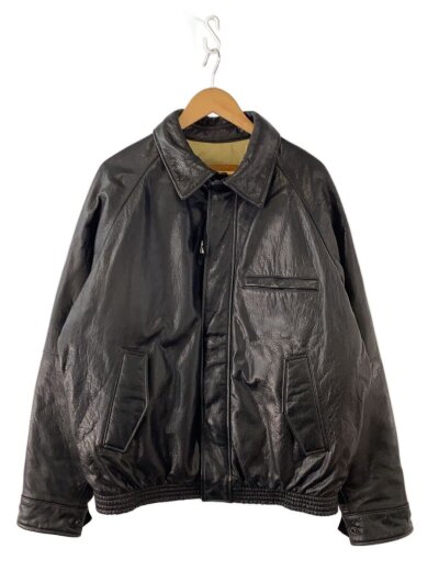商品画像：Leather pablo vinci/レザージャケット・ブルゾン/M/牛革/BLK/pbl-24aw-j// 1