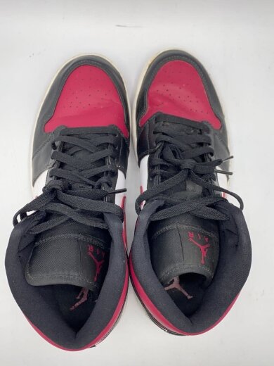 商品画像：AIR JORDAN 1 MID/エアジョーダン 1 ミッド/ブラック/554724-066/27.5cm/BL// 3