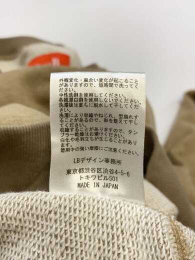 商品画像：スウェット/1/コットン/BEG/o-lb25aw-sw01// 5