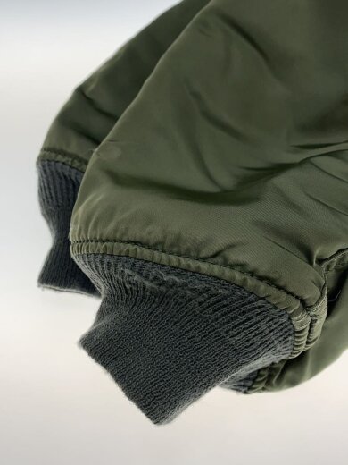 商品画像：MA-1/USA製/IDEAL/フライトジャケット/XL/ナイロン/KHK/0615-00-573-8338// 6