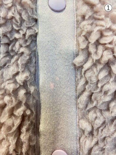 商品画像：フリースジャケット/XXL/ポリエステル/ピンク/65415FA20/キッズ// 7