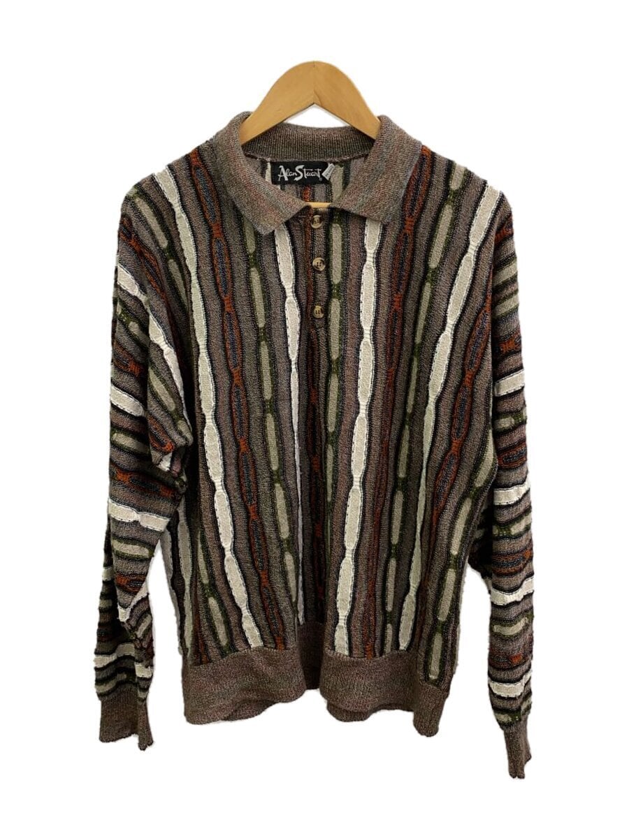 その他ブランド / alan stucht/ニット・セーター(厚手)/XL/アクリル/マルチカラー/総柄