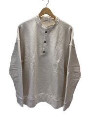 MASSIVE HENRY NECK SWEATSHIRT/スウェット/4/コットン/CRM/無地