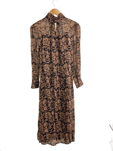 商品画像：Georgette Leaf Dress/36/レーヨン/BRW/12020320 2