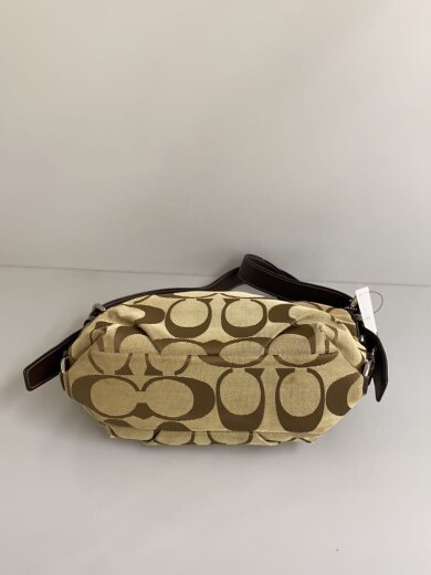 商品画像：シグネチャー柄ショルダーバッグ/キャンバス/BEG/F15068 4