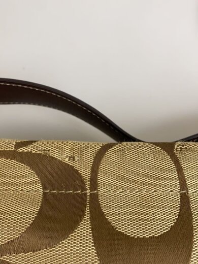 商品画像：シグネチャー柄ショルダーバッグ/キャンバス/BEG/F15068 8