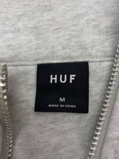 商品画像：REGIONAL HALF ZIP FLEECE/ハーフジップスウェット/M/コットン/GRY 3