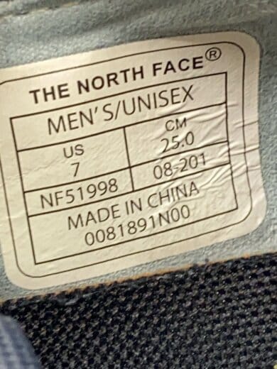 商品画像：シューズ/25cm/GRY/nf51998 5