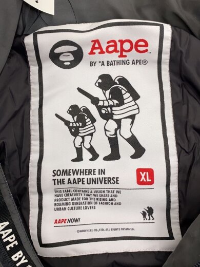 商品画像：ペイント風ダウンジャケット/XL/ポリエステル/GRY/AAPDNM7442XXH 3