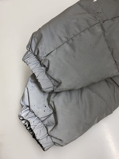 商品画像：ペイント風ダウンジャケット/XL/ポリエステル/GRY/AAPDNM7442XXH 5