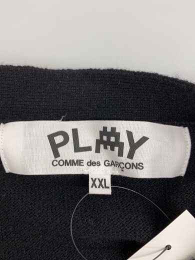 商品画像：カーディガン(薄手)/XXL/ウール/BLK/AZ-N084 3