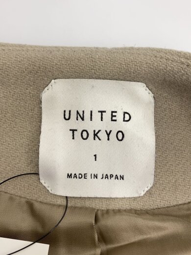 商品画像：カシミヤ混コート/1/ウール/BEG/507351002 3