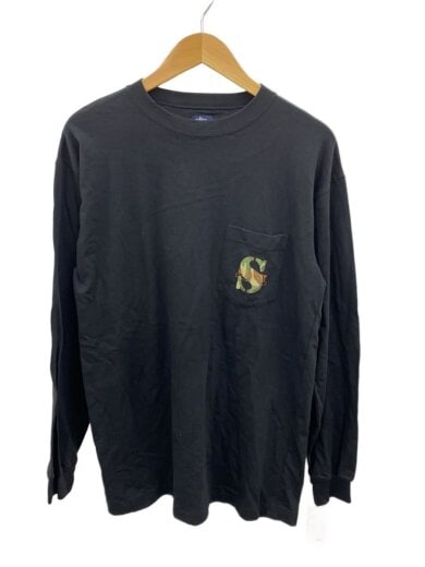 商品画像：長袖Tシャツ/L/コットン/NVY 1