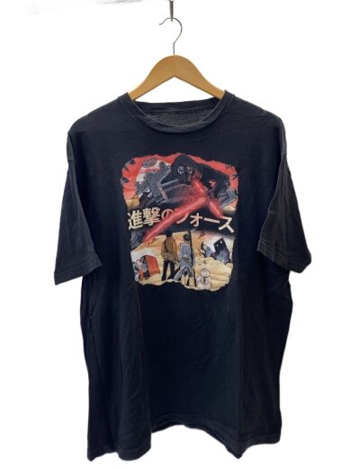 商品画像：進撃のフォース/Tシャツ/--/--/BLK/プリント 1