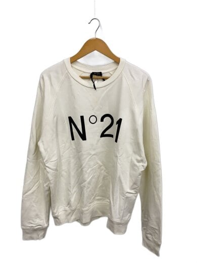 商品画像：ロゴプリントスウェット/L/WHT/24AU-E041-6329 1