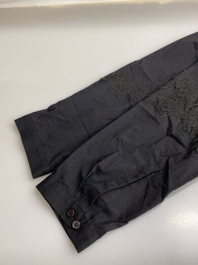 商品画像：長袖カットソー/2/コットン/BLK/無地/yu-b06-030 6