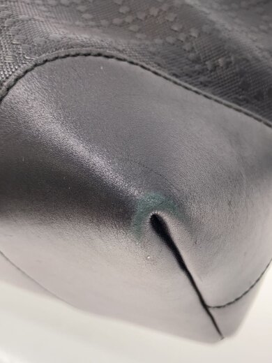 商品画像：ディアマンテ柄トートバッグ/レザー/BLK/309413 7