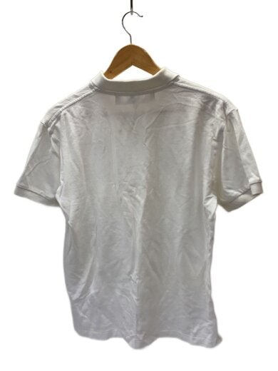 商品画像：ポロシャツ/L/コットン/WHT/無地/az-t006 2