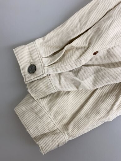 商品画像：Gジャン/M/--/WHT/無地/70702-1121 4