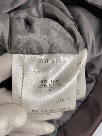 商品画像：ダウンジャケット/M/ポリエステル/BRW/無地/DCB-5181 4