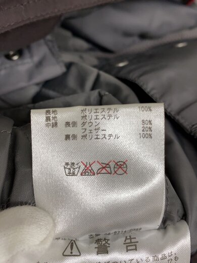 商品画像：ダウンジャケット/M/ポリエステル/BRW/無地/DCB-5181 5