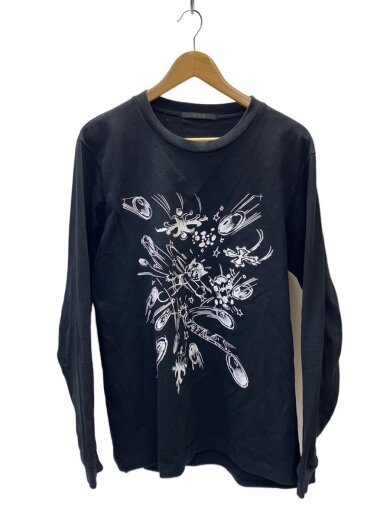 商品画像：長袖Tシャツ/2/コットン/BLK/mtab23a8264-m 1