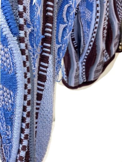 商品画像：カーディガン(薄手)/1/ポリエステル/BLU/11232361317 7