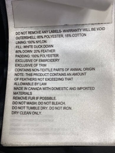 商品画像：ダウンジャケット/L/ポリエステル/BLK/68F8490// 4