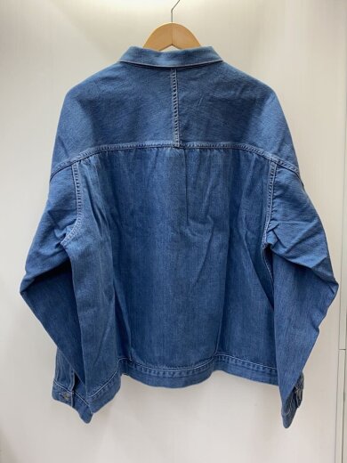 商品画像：Short Denim Jacket/Gジャン/XL/コットン/IDG/無地/suas402// 2